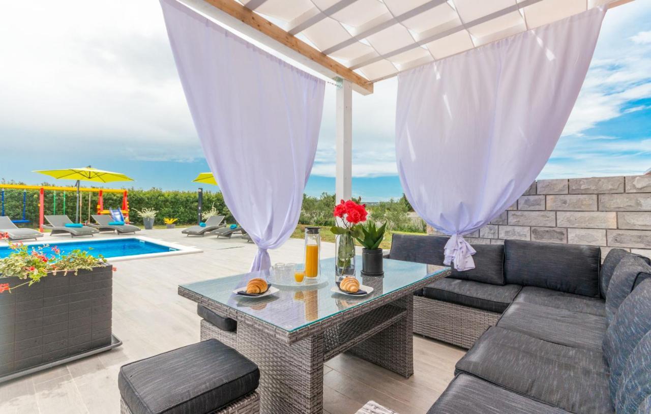 Villa Maris Zadarvillas Tinj Buitenkant foto