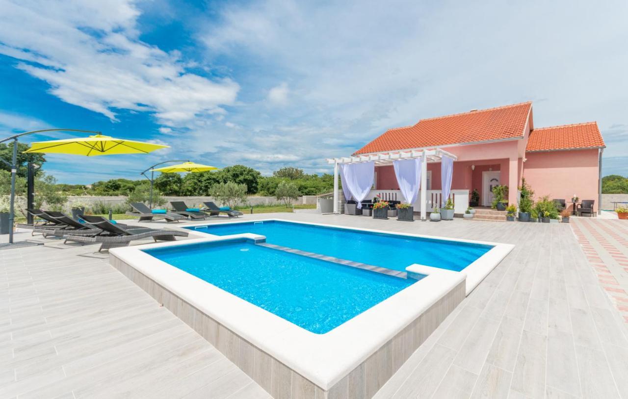 Villa Maris Zadarvillas Tinj Buitenkant foto